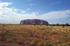 The next morning - Uluru is still there