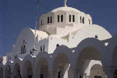 Big White Church in Fira, Santorini