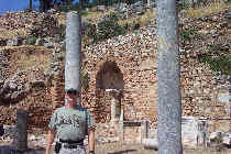 Intrepid Explorer at Delphi Ruins