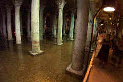 Istanbul Cistern - on Roman Columns