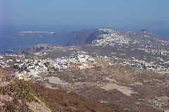 Santorini from the top