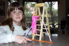 Kara Invents Ladder Legs - Safety Tool
