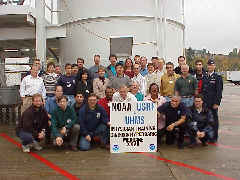 Morgan, Dick, and the 2001 NOAA Dive Doc Class