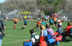 Kara Plays Soccer